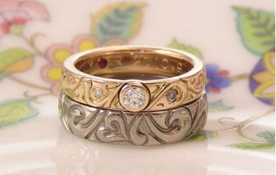 アトリエ シゲスミスの結婚指輪の画像