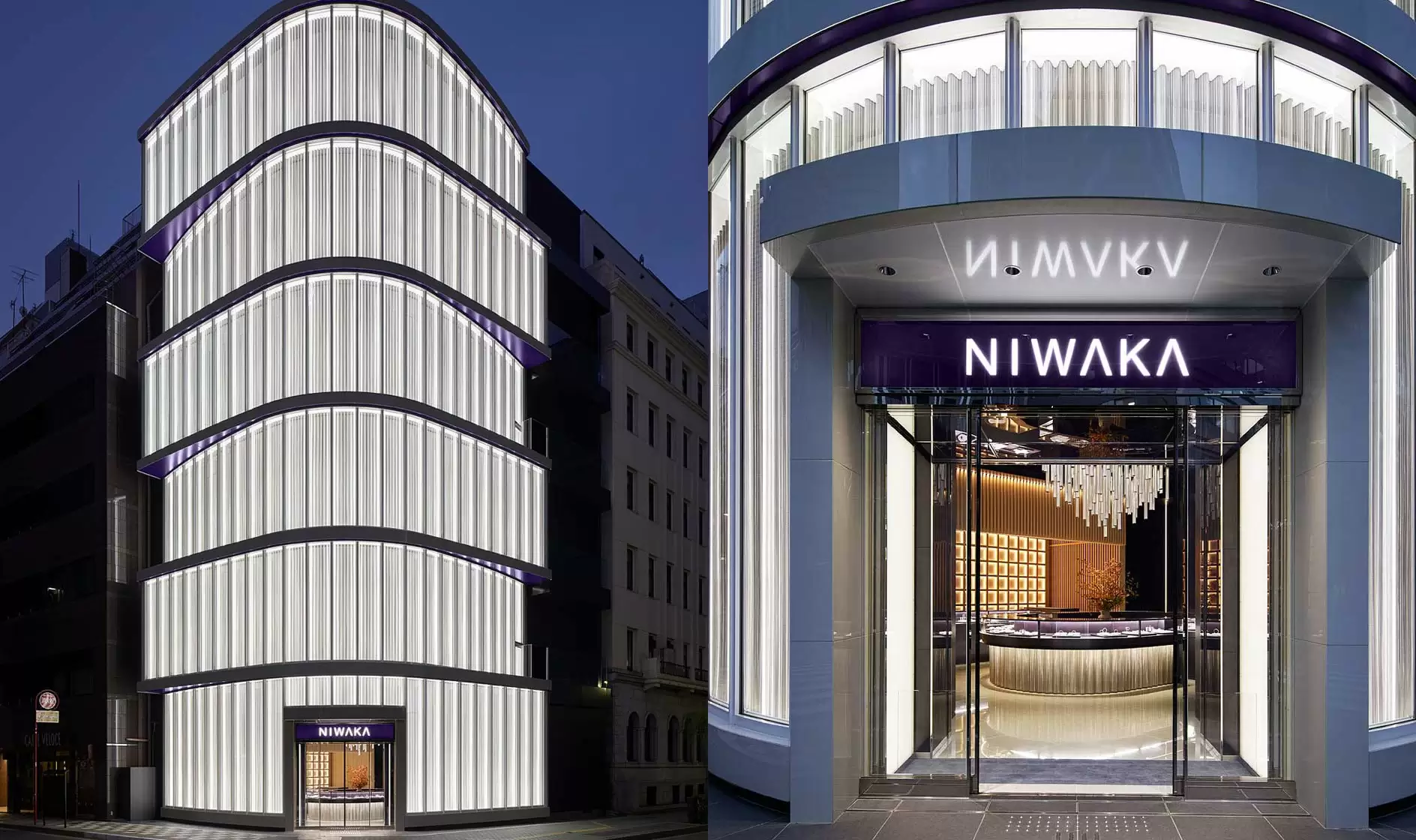 NIWAKA 銀座店の外観